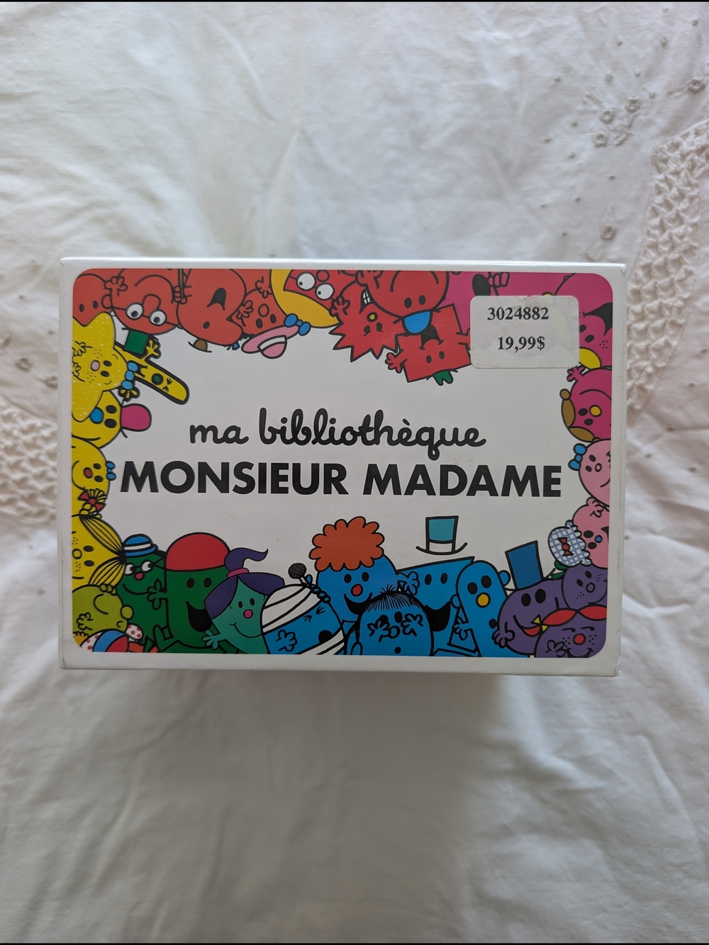 Monsieur Madame Ma Bibliothèque - Colorful Board Book Set